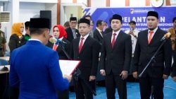 Lantik 7 Anggota KPID, Gubernur Sulteng Tekankan Peran Strategis Penyiaran