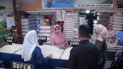 Harga Beras di Pasar Masomba Palu Berkisar Rp 15 Ribu