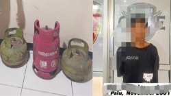 Tersangka Pelaku Pencurian di Citra Land Palu Diamuk Massa