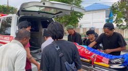 Pria Paruh Baya Meninggal Saat Berkendara di Jalan Jabal Nur Palu