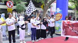 Gubernur Sulteng Lepas Fun Walk HUT ke-67 SMAN 1 Palu