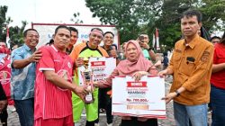 Wagub Reny Lamadjido Resmi Tutup Turnamen Sepak Bola Dangdut Nambaso 2025