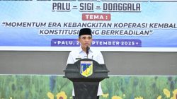 Koperasi Harus Mampu Menjadi Pilar Ekonomi Masyarakat Sulteng