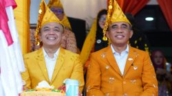 Dua Punggawa Daerah Berdampingan “Mesra” di Moment HUT Kota Palu