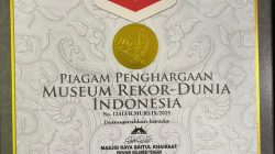 Mesjid Raya Baitul Khairat Palu Raih Penghargaan MURI