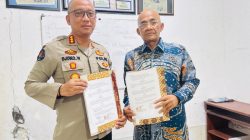 PWI Sulteng dan Polda Jalin Kerjasama Pengembangan Sistim Informasi