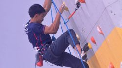 Atlet Panjat Tebing Sulteng Raih Medali Perak di Ajang POPNAS 2025