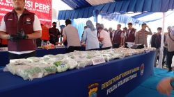 60 Kilogram Sabu Asal Malaysia Berhasil Diamankan Polda Sulteng
