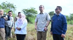 Menteri Transmigrasi Tinjau Lokasi Pembangunan Kampus Patriot di Kabupaten Sigi