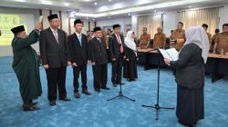 Pimpinan BAZNAS Sulteng Periode 2025 – 2030 Resmi Dilantik 