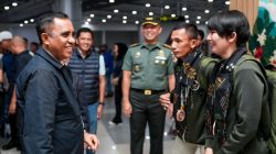 Gubernur Sulteng Sambut Kepulangan Atlet Peraih Medali SEA Games 
