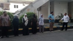 Pimpin Apel Perdana di Sekertariat DPRD Sulteng, Sekwan Tekankan Etos Kerja