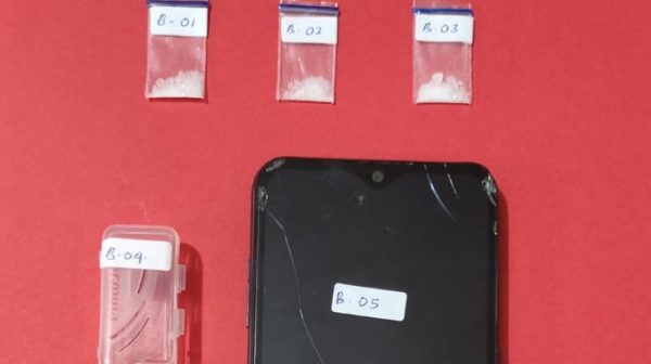 Warga Kelurahan Lere Tertangkap Tangan Bawa Tiga Paket Diduga Sabu