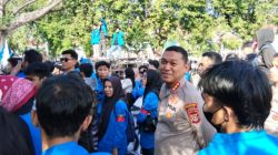 Unjuk Rasa Mahasiswa di Palu Berlangsung Damai