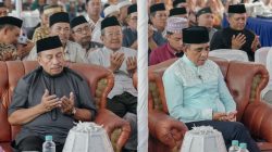 Ribuan Warga Morowali Hadiri Halal Bihalal Gubernur Anwar Hafid