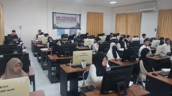 691 Calon Mahasiswa Baru UIN Datokarama Palu Ikuti UMPTKIN 