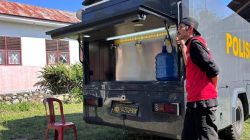 Polda Sulteng Distribusikan Air Bersih untuk Warga Terdampak Gempa di Sigi
