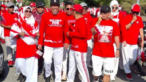 Semarak HUT Kemerdekaan, Pemkab Buol Canangkan Gerakan Pembagian Bendera Merah Putih 