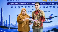 176 Penumpang Penuhi Penerbangan Perdana Guangzhou-Palu 