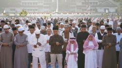 Ikhtiar Hadapi Kemarau, Ratusan Warga Palu Gelar Salat Istisqa