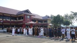 SPN Polda Sulteng Gelar Salat Istisqa Bersama Masyarakat Labuan
