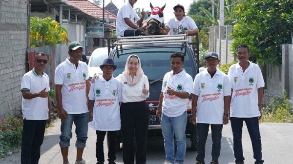 Anggota DPRD Palu Andris Perkuat Kontingen Pacuan Kuda di Kejurnas PORDASI