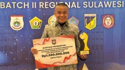 Kota Palu Raih Apresiasi Nasional Lingkungan Asri dan Pengelolaan Sampah