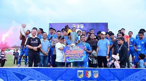 Armada RJA AKM Sabet Piala Berani Cup Sigi 2026